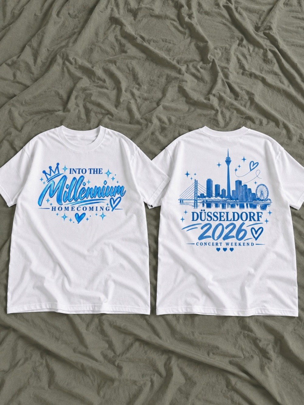 Into The Millennium Homecoming Düsseldorf 2026 Backstreets Boys White T-Shirt